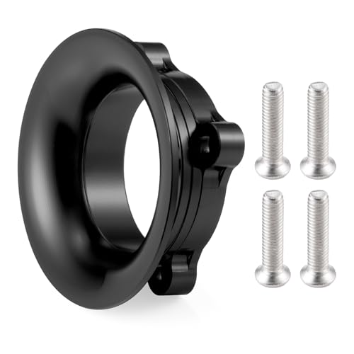 AXspeed 25 mm Lüfterabdeckung, langlebige Aluminiumlegierung, Kühlung Lüfterschutz für Sakura D4 (schwarz) von AXspeed