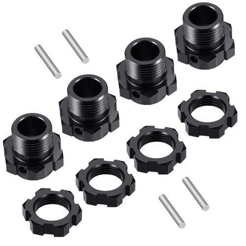 AXspeed 4 Stück Aluminium 1/8 Radnabenadapter für ARRMA KRATON 6S V4/V5 BLX RC Truck AXspeed 4 Stück Aluminium 1/8 Radnabenadapter für ARRMA KRATON 6S V4/V5 BLX RC Truck von AXspeed
