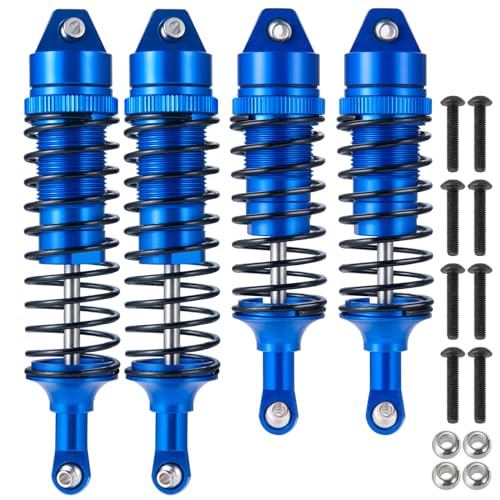 AXspeed 4 Stück Aluminium-Stoßdämpfer-Kits vorne hinten Federungsdämpfer für 1:10 TRX Slash 2WD RC Truck AXspeed 4 Stück Aluminium-Stoßdämpfer-Kits vorne hinten Federungsdämpfer für 1:10 TRX Slash 2WD RC Truck von AXspeed