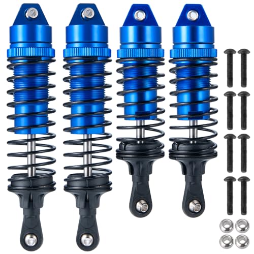 AXspeed 4 Stück Kunststoff-Stoßdämpfer-Kits vorne hinten Federungsdämpfer für 1:10 TRX Slash 2WD RC Truck AXspeed 4 Stück Kunststoff-Stoßdämpfer-Kits vorne hinten Federungsdämpfer für 1:10 TRX Slash 2WD RC Truck von AXspeed