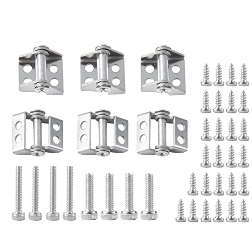 AXspeed 6-teiliges Scharnier-Set Alloy Hinge für 1/14 Tamiya Truck Traktor Car von AXspeed