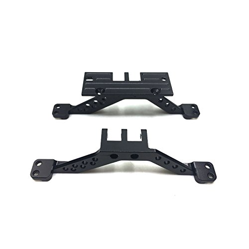 AXspeed Aluminium 4 Link Rod Achsbefestigungs Set Schwarz für Axial SCX 10 Vorderachse & Hinterachse von AXspeed