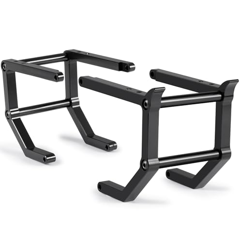 AXspeed Aluminium Front & Rear Bumper Set for 1:10 Tamiya Clod Buster RC Truck Upgrade von AXspeed