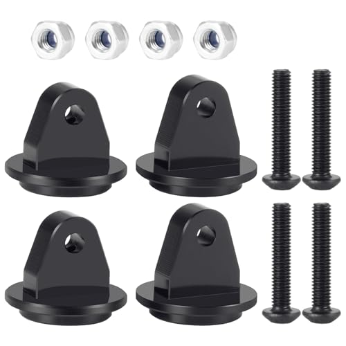 AXspeed Aluminium Stoßdämpfer vorne & hinten Set Shock Mount für 1/12 Tamiya 57409 Lunchbox Upgrade Teile von AXspeed