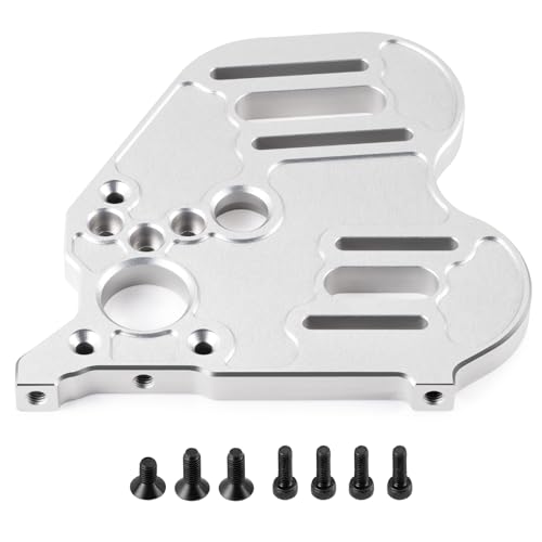 AXspeed Dual Motor Mount 7075 Aluminium Motorhalterung für 1/5 Arrma Kraton 8S & Outcast 8S RC Auto (Silber) von AXspeed