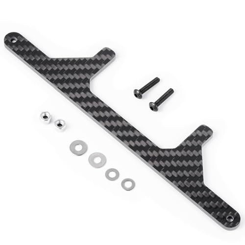 AXspeed Karbonfaser-Hinterlenkung Lockout-Platte für 1:10 Tamiya Clod Buster RC Truck Upgrade von AXspeed