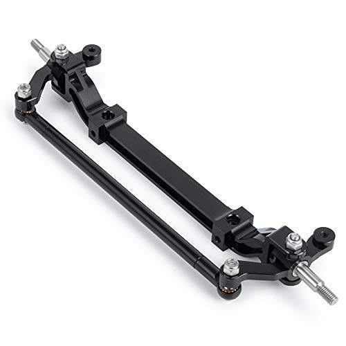 AXspeed Legierung Vorderachse Lenkung Rod Link Pole für 1:14 Tamiya Traktor Truck RC Auto Upgrade Teile (A) von AXspeed