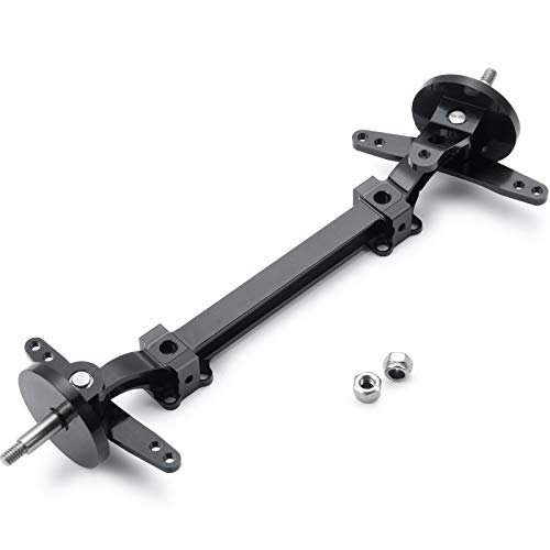 AXspeed Legierung Vorderachse Lenkung Rod Link Pole für 1:14 Tamiya Traktor Truck RC Auto Upgrade Teile (B) von AXspeed