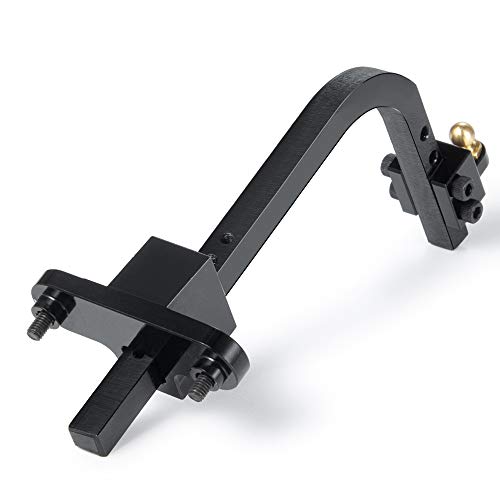 AXspeed Metal Aluminum Adjustable Tow Trailer Hitch for 1/10 RC Crawler Axial SCX10 Upgrades Parts von AXspeed