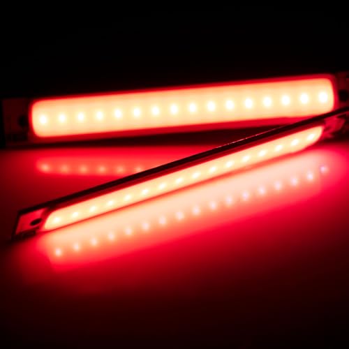 AXspeed RC LED-Chassislichter für Universal 1/10 Axial Scx10 90046 D90 TRX-4 D110 RC Crawler Auto (rot) von AXspeed