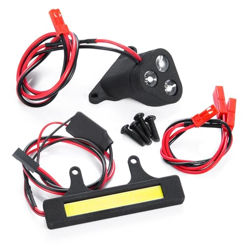 AXspeed RC LED Licht Set Vorne und Rückleuchte Scheinwerfer Rücklicht Kompatibel mit 1:8 ARRMA TALION 6S RC Car AXspeed RC LED Licht Set Vorne und Rückleuchte Scheinwerfer Rücklicht Kompatibel mit 1:8 ARRMA TALION 6S RC Car von AXspeed