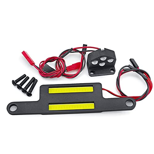 AXspeed RC Scheinwerfer Rücklicht Kits Vorne und Hinten LED Licht Lampe Kompatibel mit 1:5 TRX X-MAXX 8S 7754X RC Truck AXspeed RC Scheinwerfer Rücklicht Kits Vorne und Hinten LED Licht Lampe Kompatibel mit 1:5 TRX X-MAXX 8S 7754X RC Truck von AXspeed