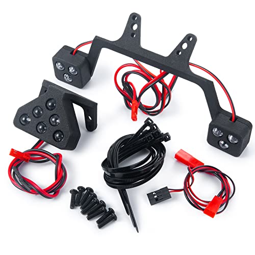 AXspeed RC Scheinwerfer Rücklicht Kits Vorne & Hinten LED Licht Lampe Upgrade für 1:5 ARRMA KRATON 8S RC Car AXspeed RC Scheinwerfer Rücklicht Kits Vorne & Hinten LED Licht Lampe Upgrade für 1:5 ARRMA KRATON 8S RC Car von AXspeed