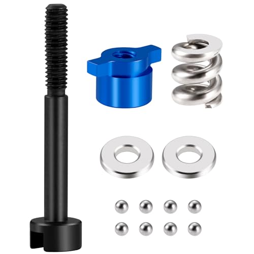 AXspeed RC Stahl Differentialmutter und Bolzen-Set, hochfestes Hardware-Kit für: 10 Tamiya TD4 RC Auto von AXspeed