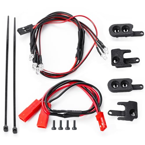 AXspeed Scheinwerfer & Rücklicht Set Vorne Hinten LED Licht Lampe Upgrade für 1/18 RedCat Ascent RC Crawler AXspeed Scheinwerfer & Rücklicht Set Vorne Hinten LED Licht Lampe Upgrade für 1/18 RedCat Ascent RC Crawler von AXspeed