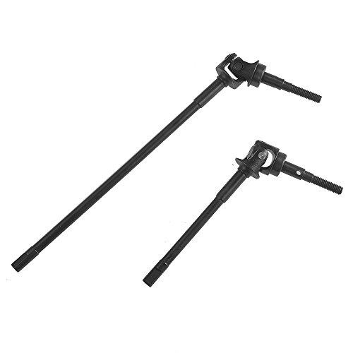 Axspeed Stahlachsen vorne CVD Antriebswellen für 1/10 RC Axial Wraith 90018 90048 RR10 (Vorderachs CVD Antriebswellen) von AXspeed