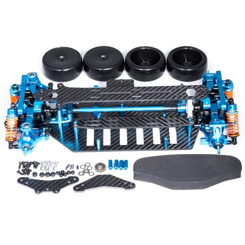 AXspeed Vollmetall- und Kohlefaser-Chassis-Rahmenwellenantrieb für 1/10 Tamiya TT02 RC Truck AXspeed Vollmetall- und Kohlefaser-Chassis-Rahmenwellenantrieb für 1/10 Tamiya TT02 RC Truck von AXspeed