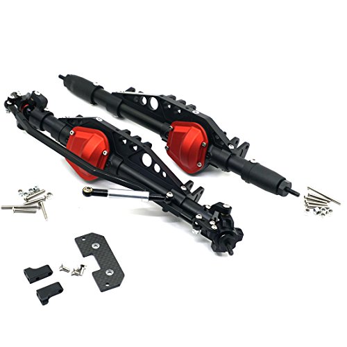 CNC-Legierung Vorne Hinten Achse für AXIAL Wraith 90018 90048 90053 1/10 RC Crawlers von AXspeed