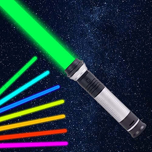 AYESY Lichtschwert für Kinder, LED Laserschwert mit 7 Farben, Elektronisches Spielzeug-Lichtschwert, Laser Sword mit Beleuchtung & Sound, für Halloween Verkleidung, Partygeschenke AYESY Lichtschwert für Kinder, LED Laserschwert mit 7 Farben, Elektronisches Spielzeug-Lichtschwert, Laser Sword mit Beleuchtung & Sound, für Halloween Verkleidung, Partygeschenke von AYESY