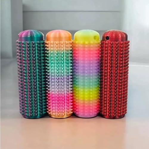 Schmerzlinderndes Fidget Toys mit Noppen-Design, Grippie Stim, sensorisches Spielzeug für Erwachsene, um Stress abzubauen, Konzentrationswerkzeug, Schlüsselanhänger, Geschenk für Männer und Frauen, 4 Schmerzlinderndes Fidget Toys mit Noppen-Design, Grippie Stim, sensorisches Spielzeug für Erwachsene, um Stress abzubauen, Konzentrationswerkzeug, Schlüsselanhänger, Geschenk für Männer und Frauen, 4 von AYHYHLJZJ