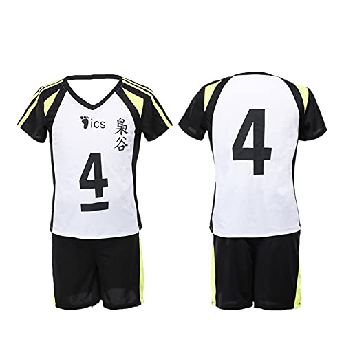 AYJK7 Haikyuu Nekoma High School Kozume Kenma Kuroo Tetsurou Cosplay Kostüm Volleyball Uniform Trikot, Bokuto Koutarou, Small von AYJK7