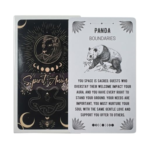 AYKHDS Oracle Deck, 54pcs Party Mystische Tarotkarte, Orakelkarten, Mysteriöses Wahrsagungsdeck, Englisch, Tischspiel für Familie Freunde Geschenk AYKHDS Oracle Deck, 54pcs Party Mystische Tarotkarte, Orakelkarten, Mysteriöses Wahrsagungsdeck, Englisch, Tischspiel für Familie Freunde Geschenk von AYKHDS