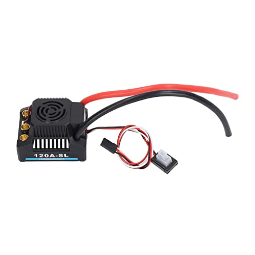 AYNEFY 120A Bürstenloser ESC Wasserdichter Elektronischer Geschwindigkeitsregler für 1/8 RC -Auto mit Niedrigem Spannungsabschnitt Überschwächte Schutz Programmierbar AYNEFY 120A Bürstenloser ESC Wasserdichter Elektronischer Geschwindigkeitsregler für 1/8 RC -Auto mit Niedrigem Spannungsabschnitt Überschwächte Schutz Programmierbar von AYNEFY
