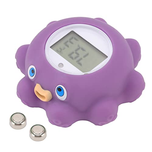 AYNEFY Baby-Bade-Thermometer Schwimmendes Spielzeug Badewannen-Temperatur-Tester Wasser-Temperatur-Monitor mit Stummalarm-LCD-Display für Säuglings Sicherheit von AYNEFY