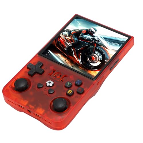 AYNEFY Retro Handheld Gaming -Konsole, 4 -Zoll -IPS -Bildschirm, Unterstützt 60 Emulator -Spiele, 4000 -mAh -, RK3326 -Chip, für MD, CPS, SMD und Mehr mit Erweitertem Spielerlebnis und (128GB) von AYNEFY
