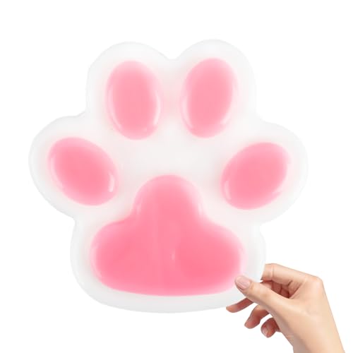 AYNKH 1 Stück FuFu Cat's Paw Squishy, Super Big Cat's Paw Squishy Toy, reduziert Stress, verbessert die Konzentration, Kinder, Jugendliche und Erwachsene, Geschenke (Rosa) von AYNKH