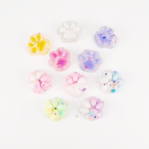 AYNKH 10 Stück Squishy Mini Cat's Paw, Tabasco Squishy Toys, Fufu Squishy Toys, Stress Relief, Kinder, Erwachsene, Christmas, Children's Day, Birthday Gifts AYNKH 10 Stück Squishy Mini Cat's Paw, Tabasco Squishy Toys, Fufu Squishy Toys, Stress Relief, Kinder, Erwachsene, Christmas, Children's Day, Birthday Gifts von AYNKH