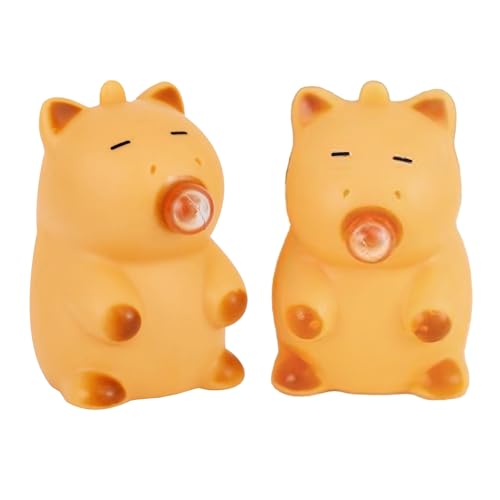 AYNKH Capybara Bubble Squeeze Toy, niedliches Plüschspielzeug zur Stressabbau, lustiges Plüschspielzeug für Kinder, Erwachsene, Party Favor AYNKH Capybara Bubble Squeeze Toy, niedliches Plüschspielzeug zur Stressabbau, lustiges Plüschspielzeug für Kinder, Erwachsene, Party Favor von AYNKH