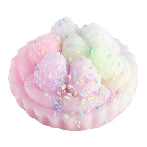 AYNKH Pastell Macaron Himbeere Pie Squeeze Toy, niedlich, handgefertigt, weiches Plüschspielzeug für Kinder und Erwachsene, niedliches Design, weiche Pastellfarben AYNKH Pastell Macaron Himbeere Pie Squeeze Toy, niedlich, handgefertigt, weiches Plüschspielzeug für Kinder und Erwachsene, niedliches Design, weiche Pastellfarben von AYNKH