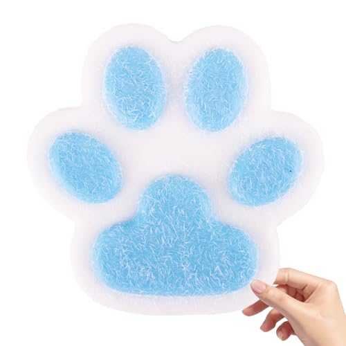 AYNKH Squishy Zampa di Gatto, langsames Rückprallspielzeug für Katzen, Spielzeug zum Drücken der Füße, blaue Katze, lustig, Anti-Stress-Spielzeug für Kinder, Jugendliche, Erwachsene, Squishy von AYNKH