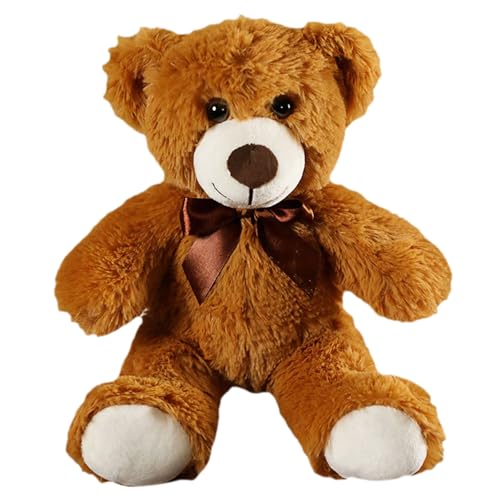 AYOrpeg Plüsch Nette Gefüllte Tier Kissen Puppe Plüschspielzeug Plüschbär gefüllte Bären für Weihnachten Valentinstag Geburtstag Hochzeitsfeier (A, One Size) von AYOrpeg