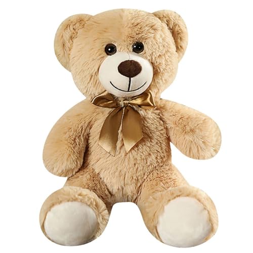 AYOrpeg Plüsch Nette Gefüllte Tier Kissen Puppe Plüschspielzeug Plüschbär gefüllte Bären für Weihnachten Valentinstag Geburtstag Hochzeitsfeier (E, One Size) von AYOrpeg