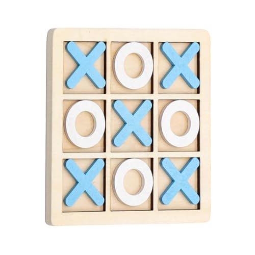 TacToe Extreme TacHolzspiel Holz Legespiel Interaktives Brettspiele Tischspielset Klassisches (One Size) von AYOrpeg