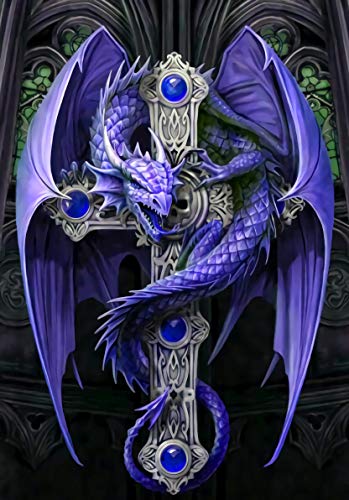 AYSUNJIE Erwachsenenpuzzle 1000 Teile Klassisches Puzzle Aus Holz Puzzles-Drache Und Kreuz-Kind Geschenk Wohnkultur Modern Festival DIY Geschenk Intellektuelles Spiel 75X50Cm AYSUNJIE Erwachsenenpuzzle 1000 Teile Klassisches Puzzle Aus Holz Puzzles-Drache Und Kreuz-Kind Geschenk Wohnkultur Modern Festival DIY Geschenk Intellektuelles Spiel 75X50Cm von AYSUNJIE