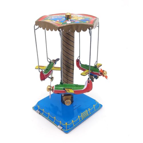 AYUNJIE Blechspielzeug MM089 Rotierendes Flugzeug Aufziehspielzeug Eisen Nostalgisch Vintage Sammlerstück Kinder Geschenk für Jungen Mädchen Eltern-Kind-Interaktion AYUNJIE Blechspielzeug MM089 Rotierendes Flugzeug Aufziehspielzeug Eisen Nostalgisch Vintage Sammlerstück Kinder Geschenk für Jungen Mädchen Eltern-Kind-Interaktion von AYUNJIE