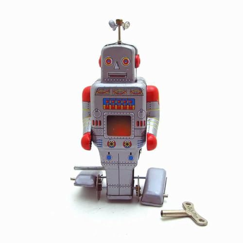 AYUNJIE Blechspielzeug MS372 Quadratischer Roboter Wind-Up Spielzeug Dekoration Requisiten Retro Neuheit Ornamente Vintage Sammlerstück Kinder Geschenk AYUNJIE Blechspielzeug MS372 Quadratischer Roboter Wind-Up Spielzeug Dekoration Requisiten Retro Neuheit Ornamente Vintage Sammlerstück Kinder Geschenk von AYUNJIE