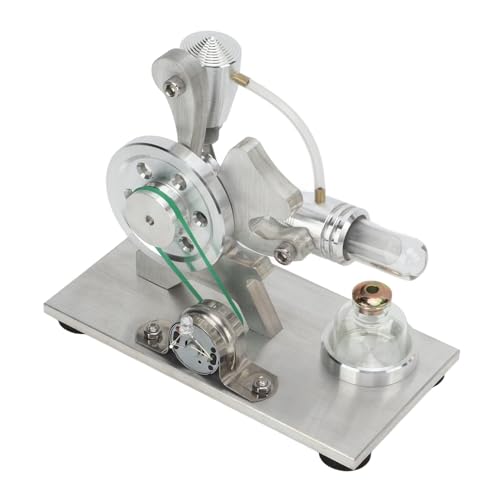 AYUNJIE Edelstahl einfach zu bedienen Stirlingmotor Motor Spielzeug CNC für Kinder Wissenschaft Projekte, Geschenk für Erwachsene und Kinder AYUNJIE Edelstahl einfach zu bedienen Stirlingmotor Motor Spielzeug CNC für Kinder Wissenschaft Projekte, Geschenk für Erwachsene und Kinder von AYUNJIE