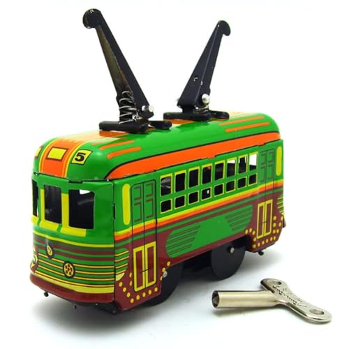 AYUNJIE Kinder Zinn Spielzeug Vintage MS252 Tram Tin Wind Up Spielzeug kreative Sammlung Spielzeug Persönlichkeit dekorative Kinder Geschenk für Jungen Mädchen Eltern-Kind-Interaktion AYUNJIE Kinder Zinn Spielzeug Vintage MS252 Tram Tin Wind Up Spielzeug kreative Sammlung Spielzeug Persönlichkeit dekorative Kinder Geschenk für Jungen Mädchen Eltern-Kind-Interaktion von AYUNJIE
