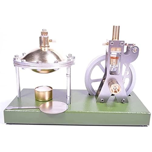 AYUNJIE Metall Stirlingmotor Dampfmotor Modell UFO Spin Suspension Dampfmaschine mit Kessel, Geschenk für Technologie-Enthusiasten und Kinder AYUNJIE Metall Stirlingmotor Dampfmotor Modell UFO Spin Suspension Dampfmaschine mit Kessel, Geschenk für Technologie-Enthusiasten und Kinder von AYUNJIE