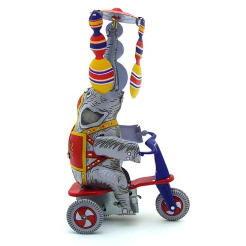 AYUNJIE Nostalgisches Retro-Blechspielzeug MS814 Spanischer Elefant reitet EIN Dreirad Aufziehspielzeug Neuheit Ornamente Kreatives Geschenk AYUNJIE Nostalgisches Retro-Blechspielzeug MS814 Spanischer Elefant reitet EIN Dreirad Aufziehspielzeug Neuheit Ornamente Kreatives Geschenk von AYUNJIE