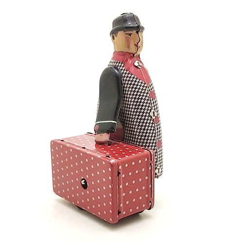 AYUNJIE Retro Wind Up Spielzeug Nostalgisches Thema Ornament 472-R Reisender Erwachsene Sammelspielzeug Kreatives Blechspielzeug Vintage Kinder Geschenk AYUNJIE Retro Wind Up Spielzeug Nostalgisches Thema Ornament 472-R Reisender Erwachsene Sammelspielzeug Kreatives Blechspielzeug Vintage Kinder Geschenk von AYUNJIE