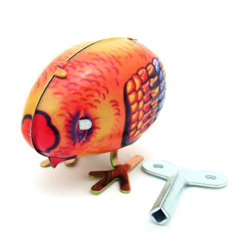 AYUNJIE Retro Wind Up Toy MS006 Huhn isst Reis Zinn Spielzeug Vintage Sammlerstück Kinder Geschenk für Jungen Mädchen Eltern-Kind-Interaktion AYUNJIE Retro Wind Up Toy MS006 Huhn isst Reis Zinn Spielzeug Vintage Sammlerstück Kinder Geschenk für Jungen Mädchen Eltern-Kind-Interaktion von AYUNJIE