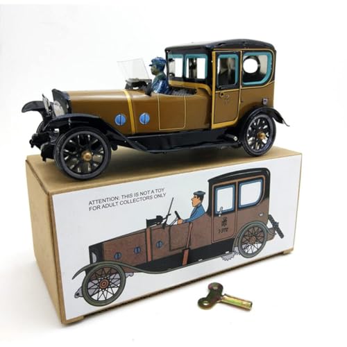 AYUNJIE Retro Wind Up Toy MS806 Spanisch Single Classic Car Tin Toy Kinder Geschenk für Jungen Mädchen Eltern-Kind-Interaktion von AYUNJIE