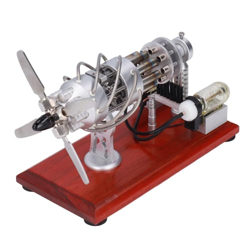 AYUNJIE Stirling Engine Generator, Lehre entwickeln Interessen Stirling Engine Modell für Klassenzimmer für Physik Mechanisches Lernen von AYUNJIE
