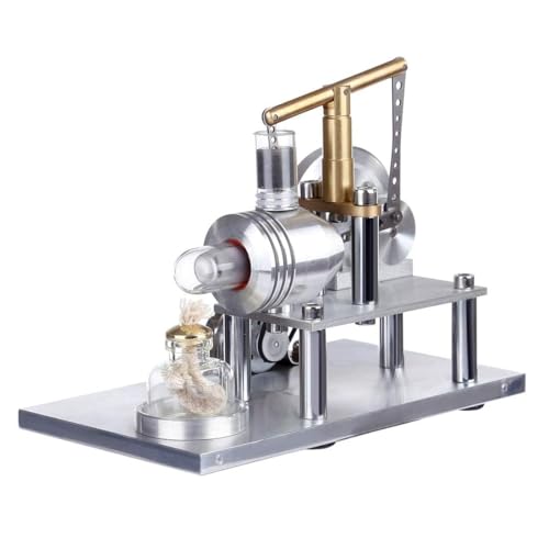 AYUNJIE Stirling Engine Model Kit, Balance Stirling Generator Education Model STEM Toy für Erwachsene Kinder, Geschenk für Erwachsene und Kinder von AYUNJIE