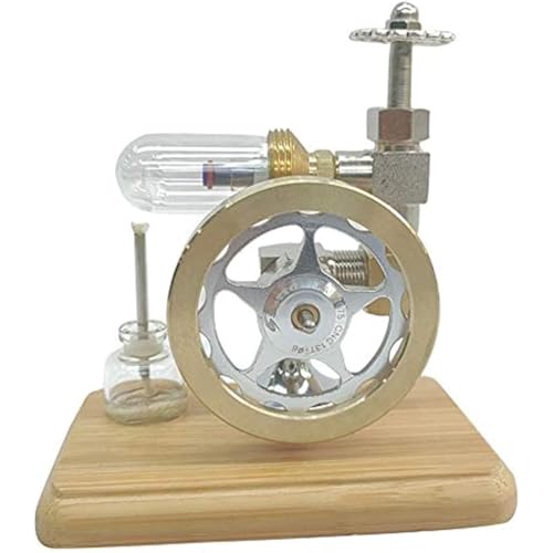 AYUNJIE Stirlingmotor Modell Einstellbare Geschwindigkeit Stirlingmotor Dampfmotor Physik Wissenschaft Geschenk Ornamente, Physikalisches Experiment AYUNJIE Stirlingmotor Modell Einstellbare Geschwindigkeit Stirlingmotor Dampfmotor Physik Wissenschaft Geschenk Ornamente, Physikalisches Experiment von AYUNJIE